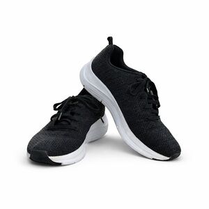 Skechers Sport Air Cooled Memory Foam Black Sneakers 8.5